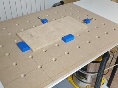 BENCH CLAMPS for milling / sanding / CNC