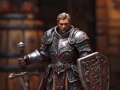 Noble knight miniature