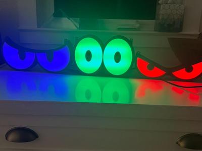 Halloween Eyes Lightboxes For Window