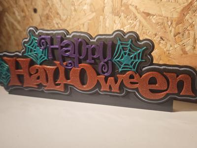 BOARD HAPPY HALLOWEEN
