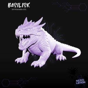 The Basilisk - D&D 3D Model (Dungeons and Dragons)