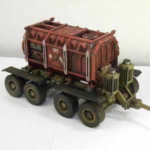 Sci-fi container trailer, version 2