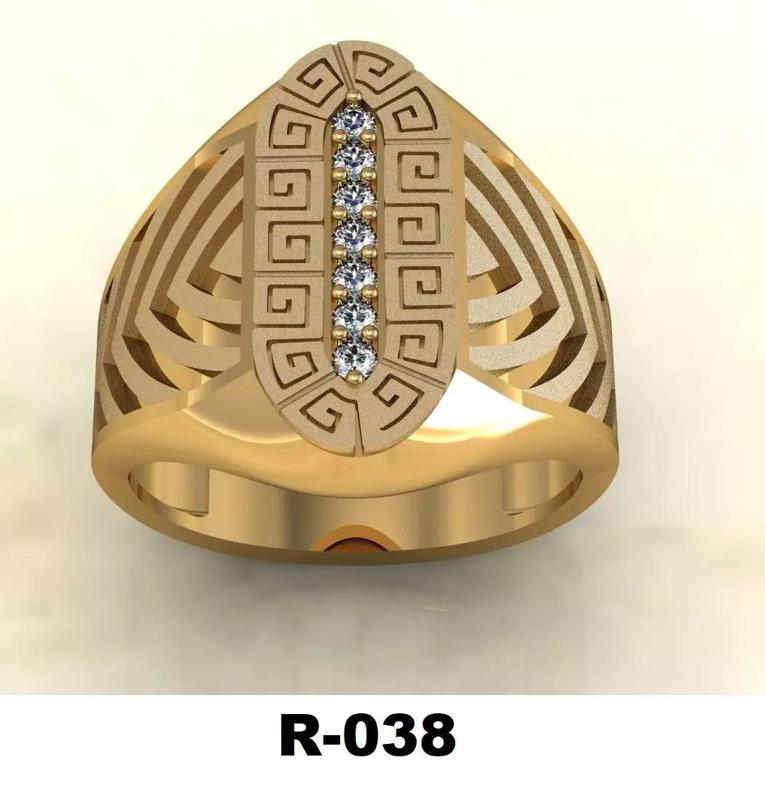 55 gents ring pack 3DM STL