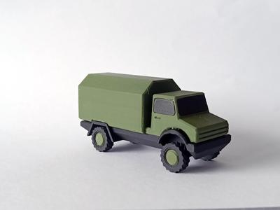 Truck 2t gl Unimog "suitcase" (German Armed Forces)