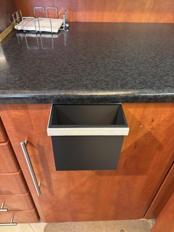 Kitchen Cabinet Removable Bin and Spray Holder