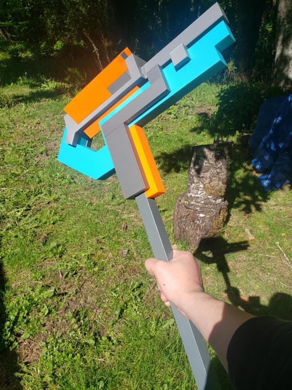 Atomic Disassembler Minecraft Prop