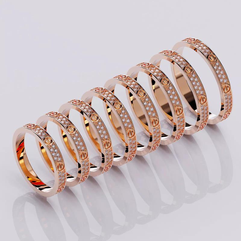 Wedding rings Love Collection All Sizes Small Model