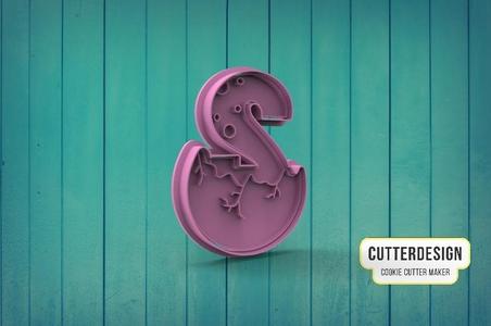 Dinosaur Egg 2 Cookie Cutter