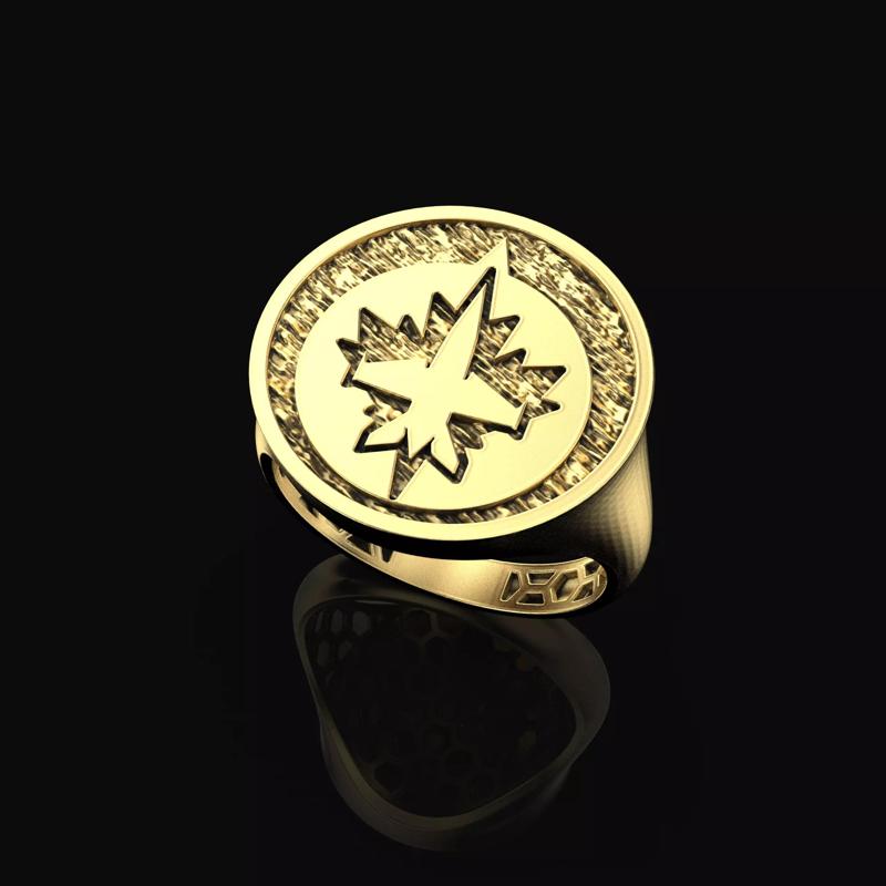 Winnipeg Jets Ring Fan Rings NHL Hockey Rings