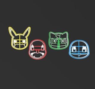 Pokemon, cutter set 80 mm