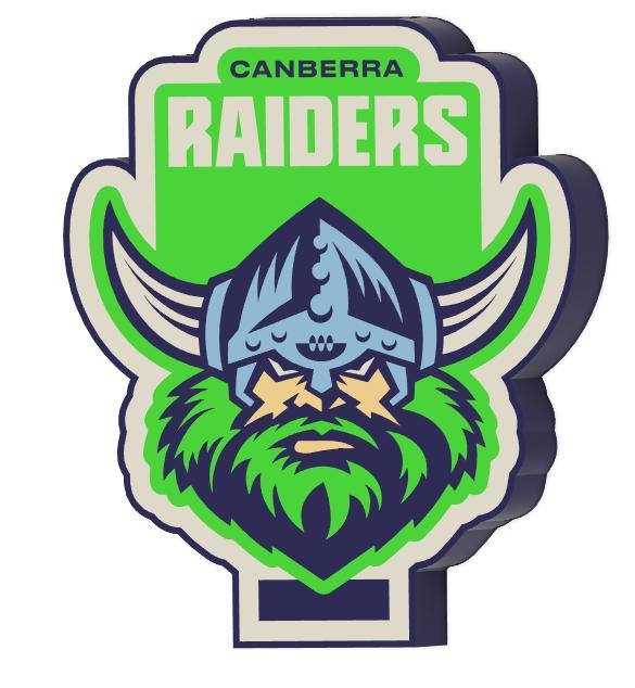 NRL Lightbox - Raiders