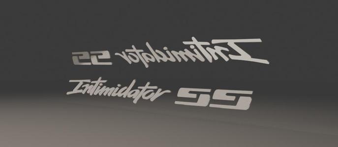 Chevrolet Silverado Intimidator SS Badges