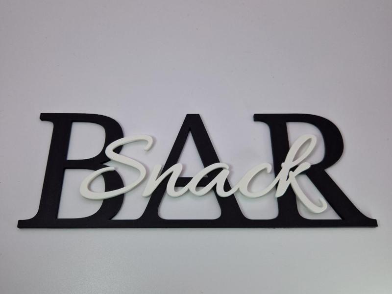 Snack Bar Sign