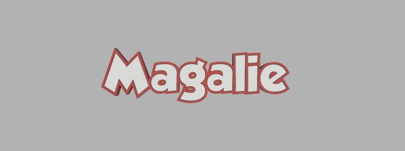 two-tone key ring - Magalie