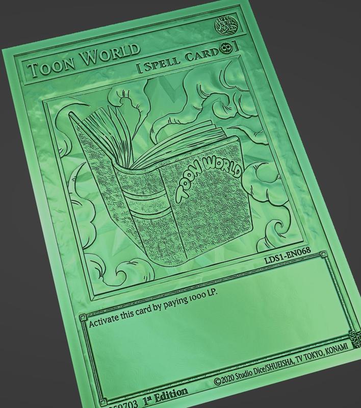 toon world card - yugioh