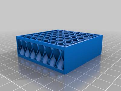 Evaporative cooling filter pad