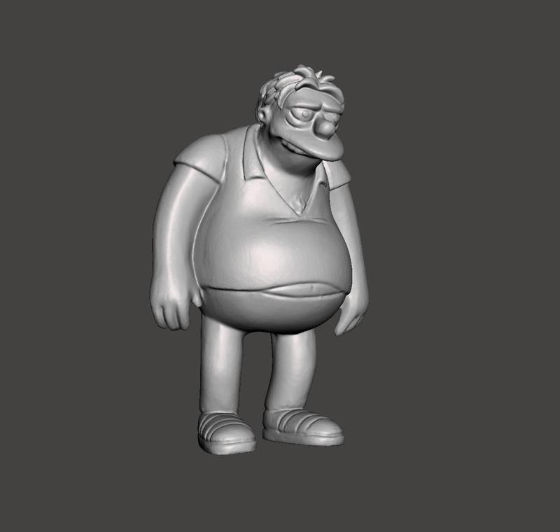 THE SIMPSONS BARNEY GUMBLE / BARNEY GOMEZ - 3DCARTOONS