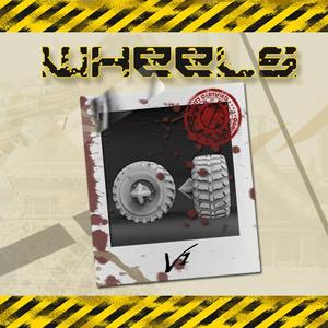 Gaslands  wheels 1/64 KAVANFACTORY V1