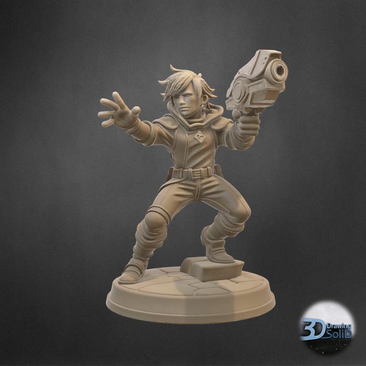 Ezrael – Detailed Game Character