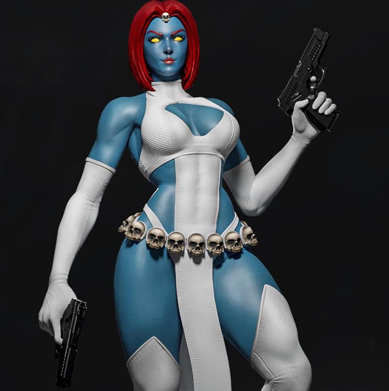 New Heroicas - Mystique - 3D Print STL