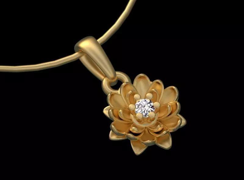 PENDANT FLOWER LOTUS