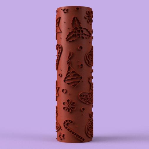 Christmas Texture Roller / Christmas Texture Roller
