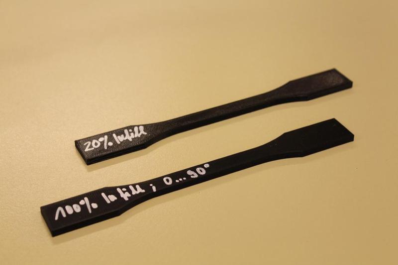 tensile test specimen based on DIN EN ISO 527