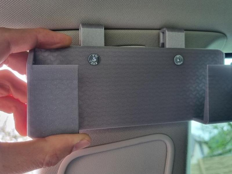 VW T5 PHONE HOLDER FOR B-COLUMN COVER
