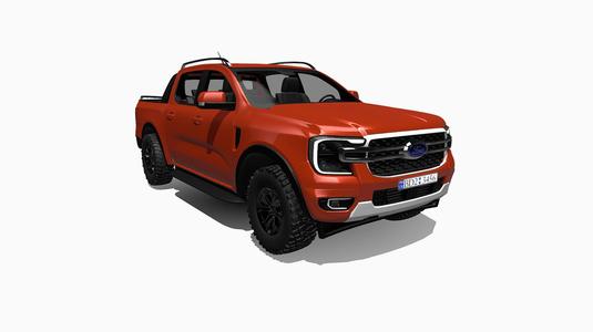 Ford Ranger Platinum (Sedona Orange)