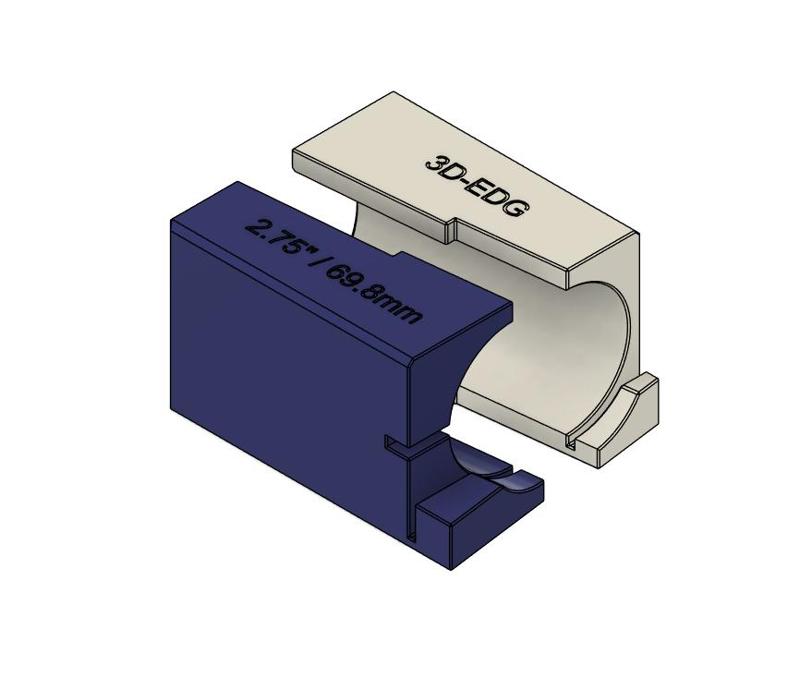 2.75" 69.85mm Intake/Exhaust Pie Cut jig