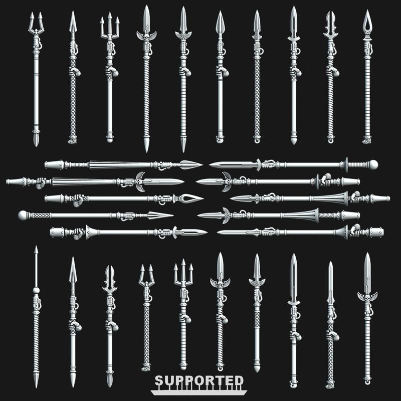 SM Power Spears and Lances