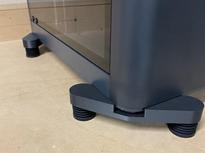 Low Profile Vibration Dampening Feet