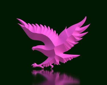 Eagle in Attack - Elegance and Power in your Decor II