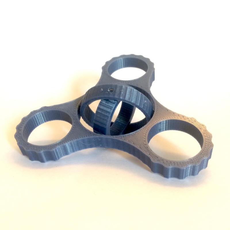Gyro Fidget Spinner 2-in-1 (With Grip)