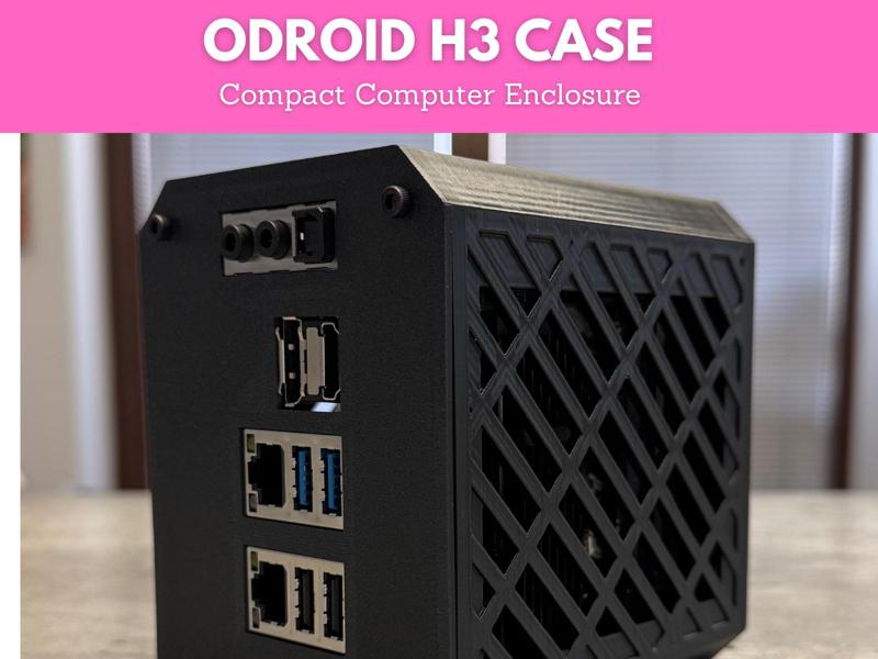 Odroid H3 Case - Compact Computer Enclosure