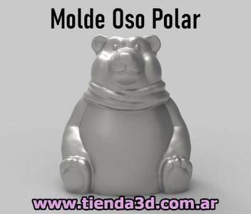 Polar Bear Pot Mold