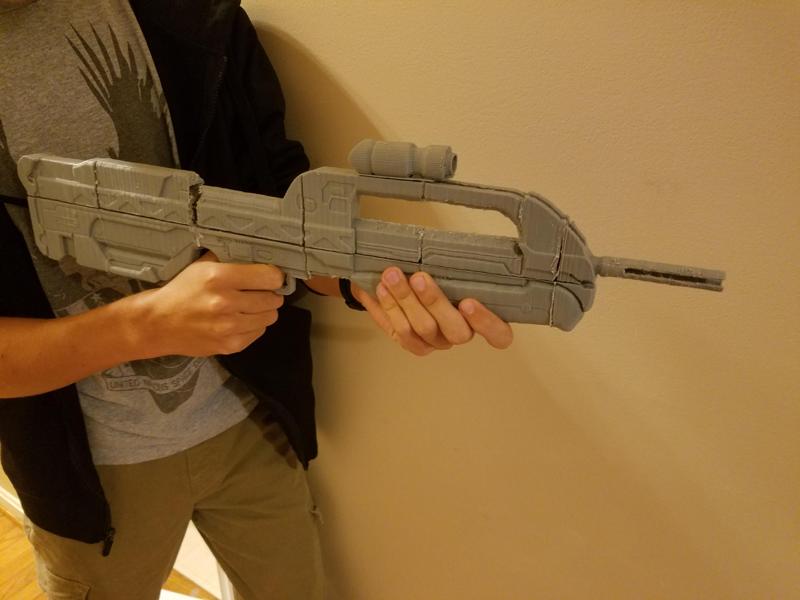 Halo 2 Battle Rifle 1/2 scale