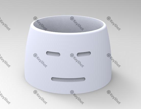 Kit X3 POT POTS WITH FACES