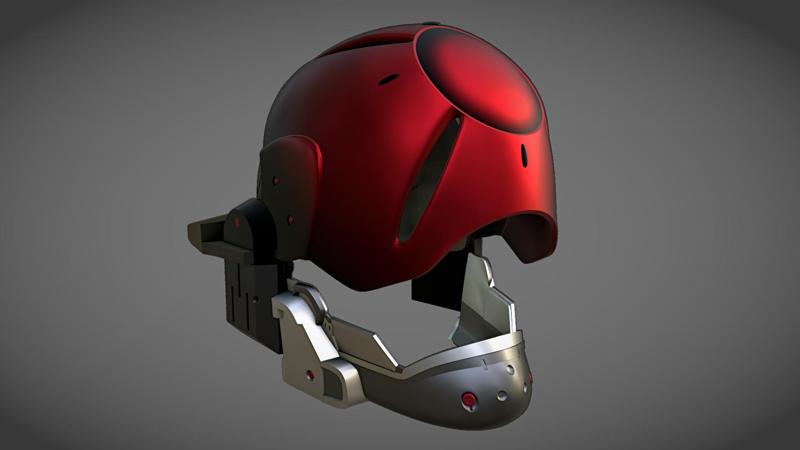 Monsoon Helmet (Metal Gear Rising) 3D - STL