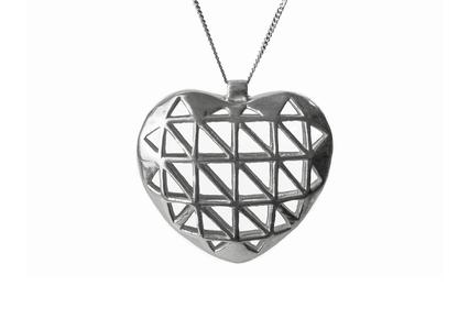 necklace heart-shaped