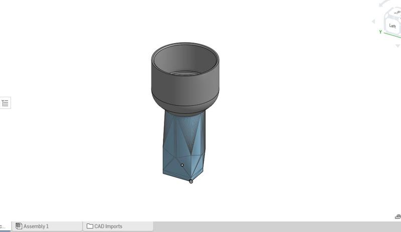 Milwaukee orbital sander to 2 inch Shop Vac adapter