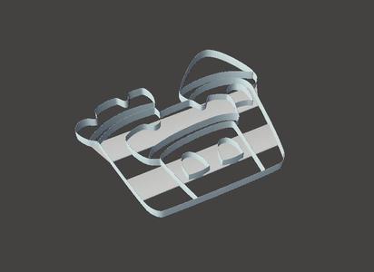 Pack X7 Assorted cookie cutters ideal for birthdays