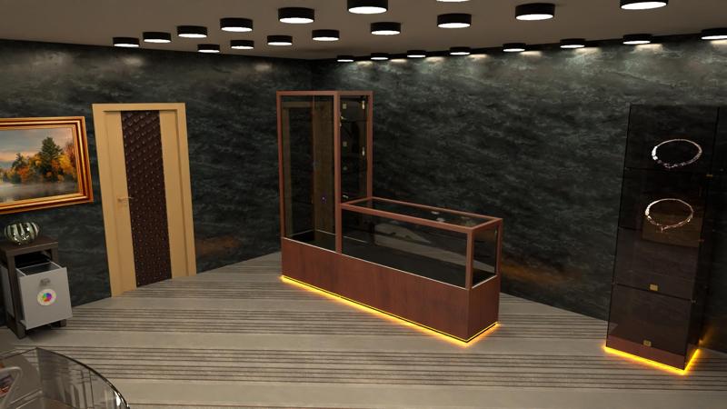 JEWELERY SHOP 3D MODEL 3D model