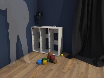 Support caisses de rangement