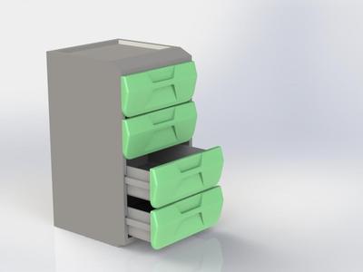 Mini Filing Cabinet