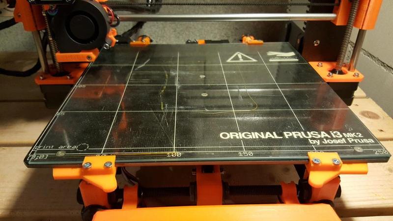 clip glass prusa MK2