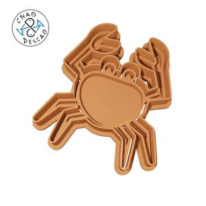 Crab - Summer (no 13) - Cookie Cutter - Fondant - Polymer Clay