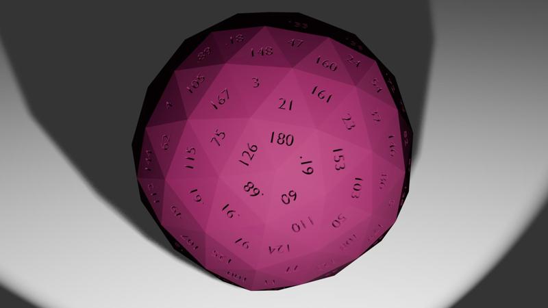 180-sided die (A10ktI)