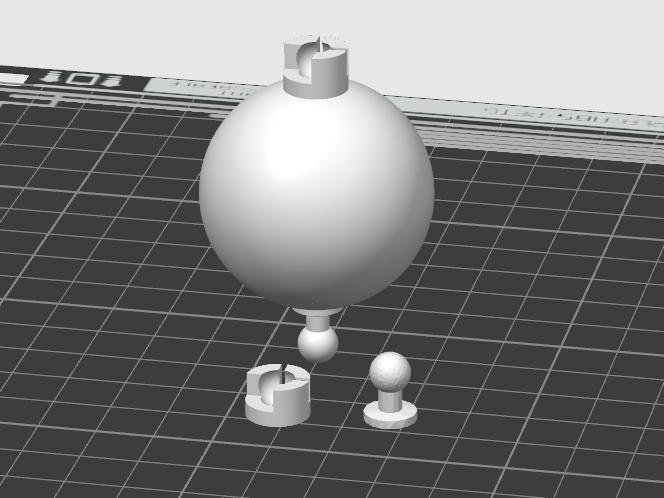 Spherical Link, with bonus individual link structure model