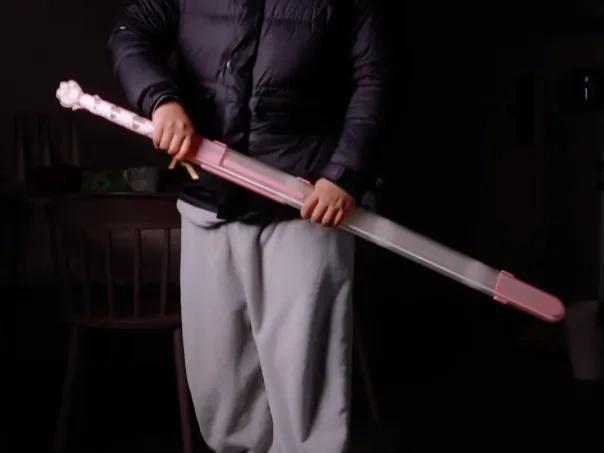 Tidal Current Heart Anchor Kitten Sword